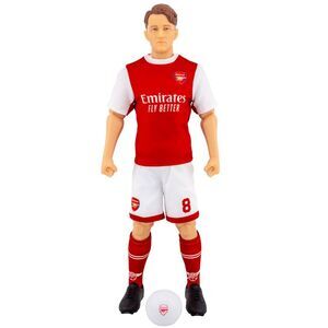 Arsenal FC Martin Odegaard Action Figure / Red/Blue/Gold